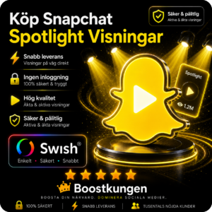 Köp Snapchat Spotlight Visningar