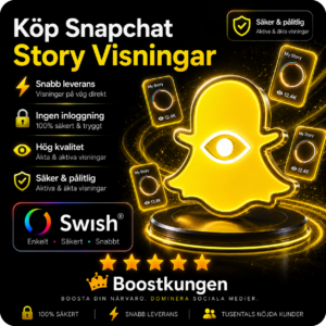 Köp Snapchat Story Visningar