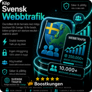 Köp svensk webbtrafik