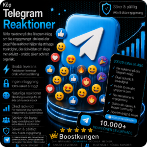 Köp Telegram Reaktioner