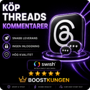 Köp Threads Kommentarer