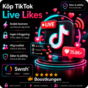 Köp TikTok Live Likes