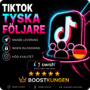 TikTok Tyska Följare