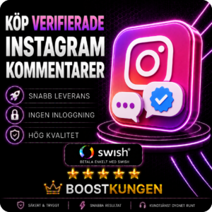 Köp Verifierade Instagram Kommentarer