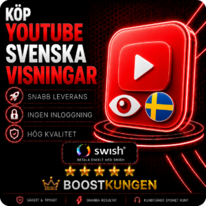 Köp Youtube Svenska Visningar