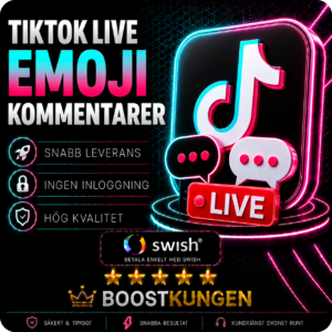 TikTok Live Emoji Kommentarer